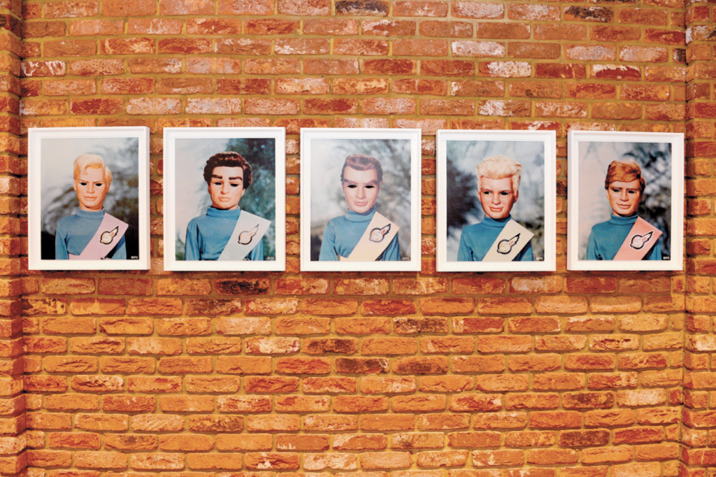 Tracy Brothers portraits on the wall of the new Slough hotel
